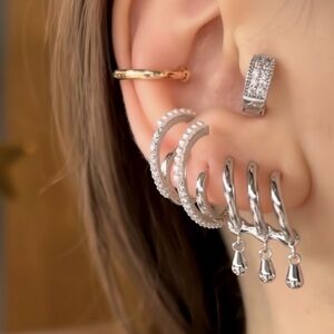 Dangle Drop Earrings | Platinum Plated | Luxury Jewelry